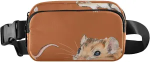 Aesthetic Hamster animal Terracotta Fashionable Waist Bag Fanny Pack for Men Women Water Resistant Zipper Fanny Pack Sling Bag with Adjustable Strap for Travel Running Hiking Aesthetic Hamster animal Terracotta Fashionable Waist Bag Fanny Pack for Men Women Water Resistant Zipper Fanny Pack Sling Bag with Adjustable Strap for Travel Running Hiking