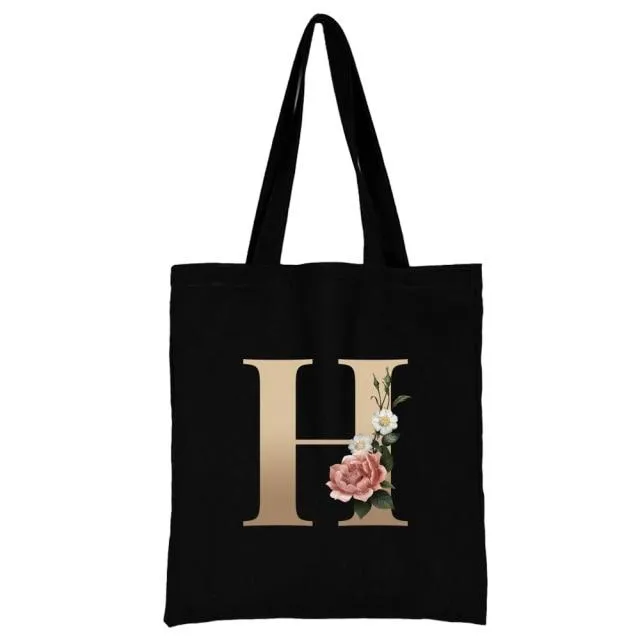 Alphabet Tote Bag