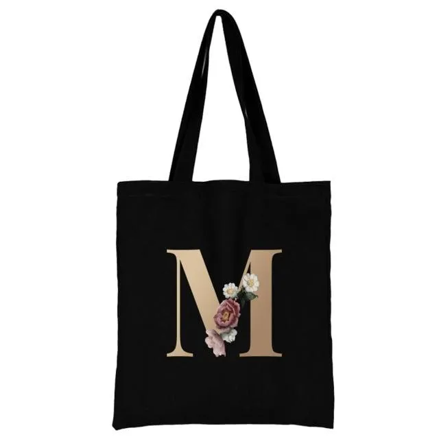 Alphabet Tote Bag