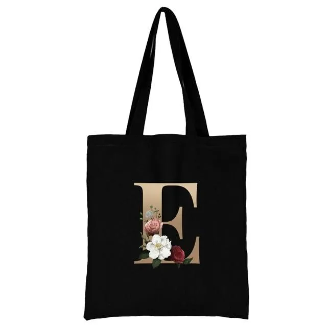 Alphabet Tote Bag