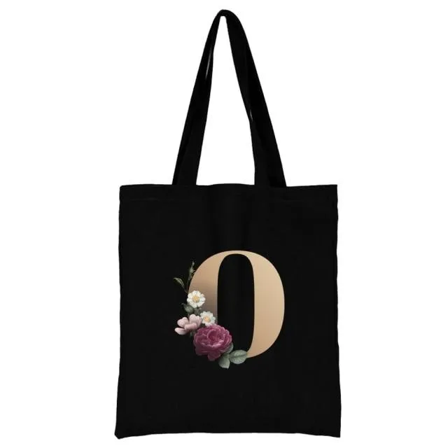 Alphabet Tote Bag
