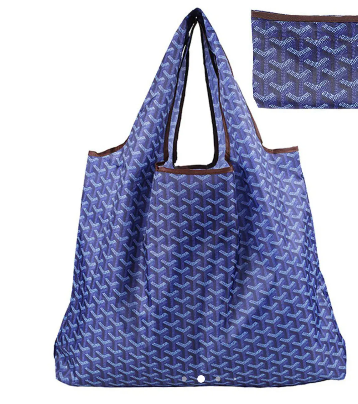 Big Foldable Shopping Tote - 5 Colors