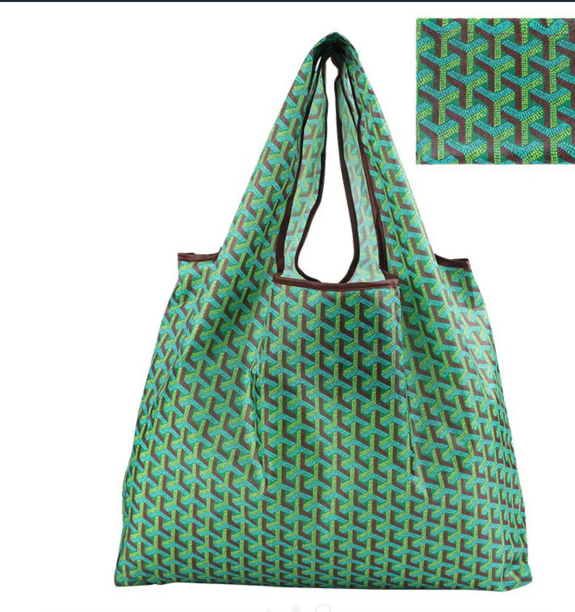 Big Foldable Shopping Tote - 5 Colors