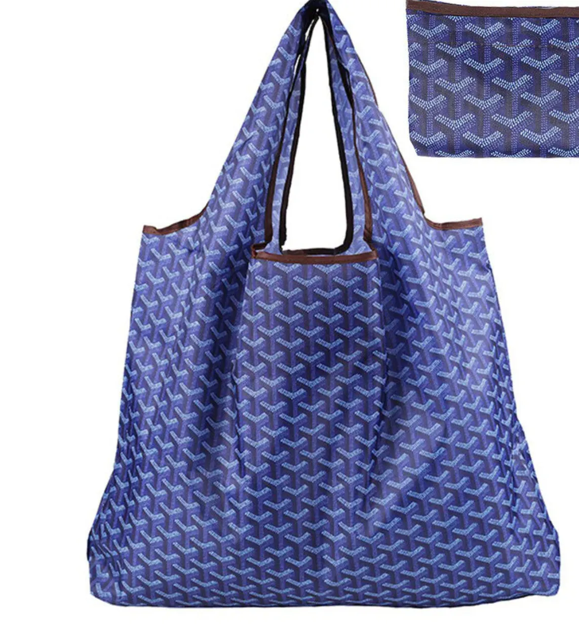 Big Foldable Shopping Tote - 5 Colors