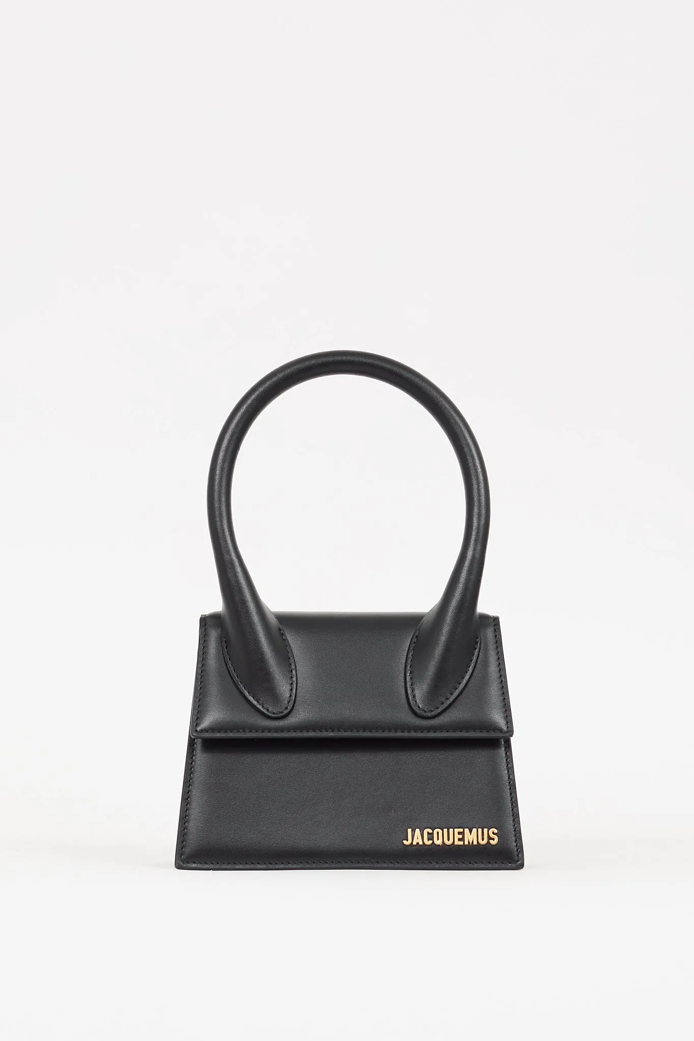 Black Leather Medium Le Chiquito Bag