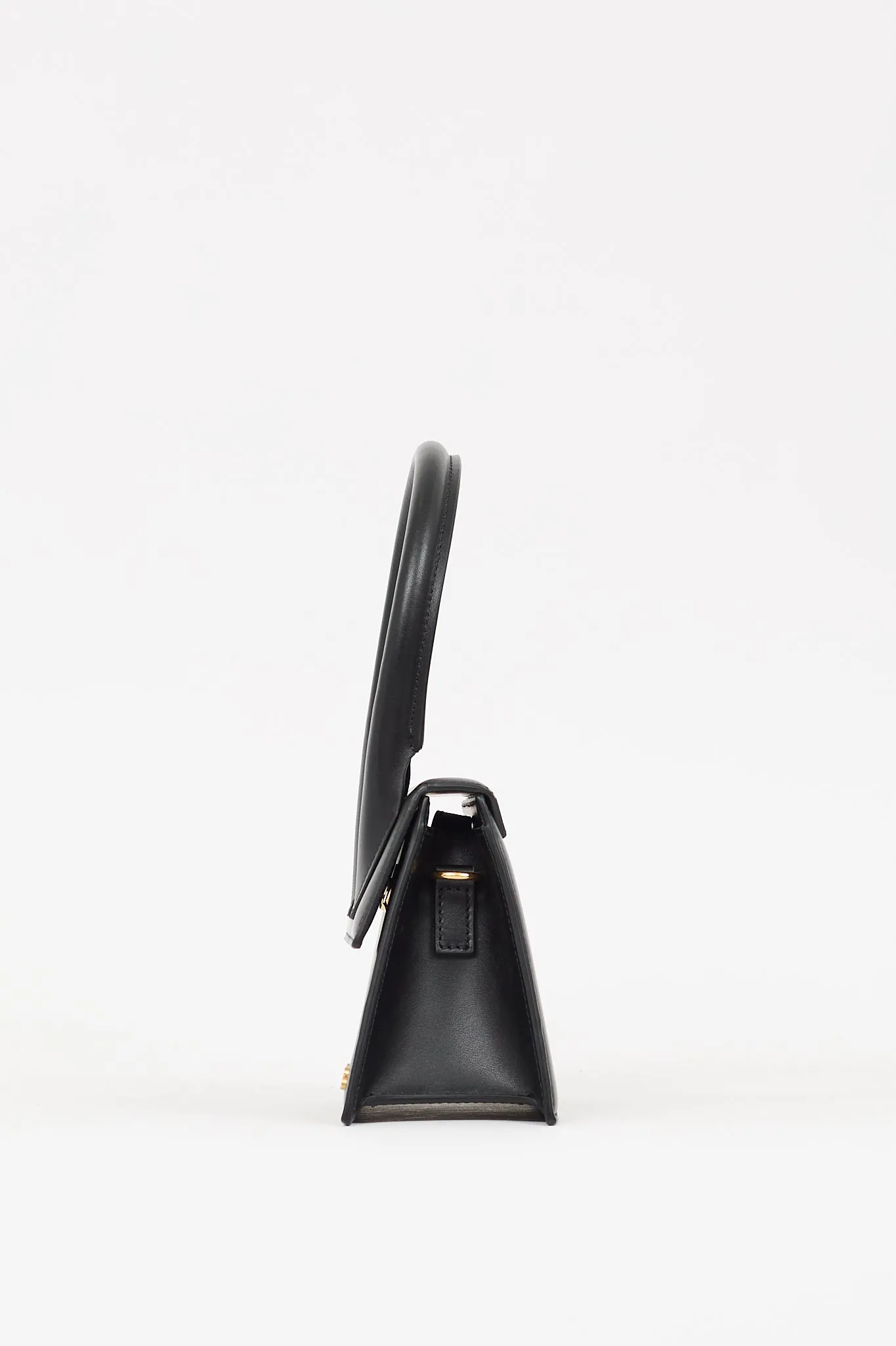 Black Leather Medium Le Chiquito Bag
