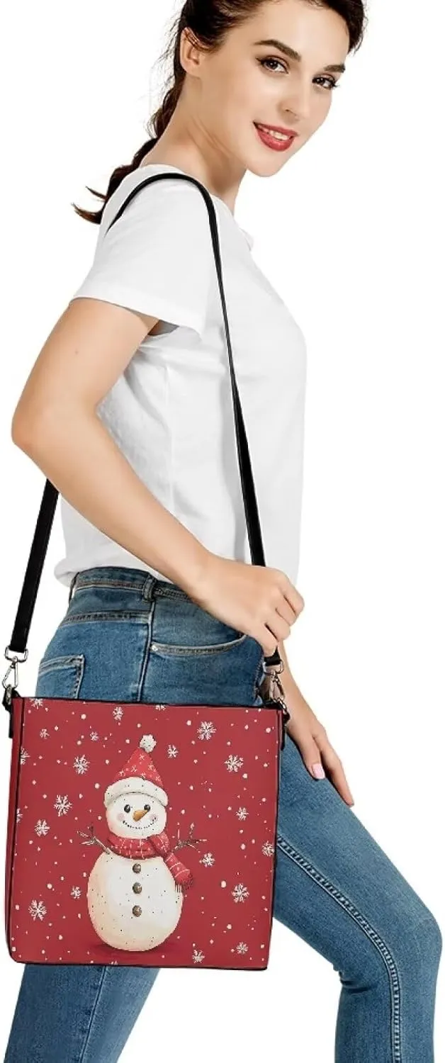 Bucket Bag for Women Fashion Leather Handbag for Women Shoulder Bag for Travel Tote Purse for Women