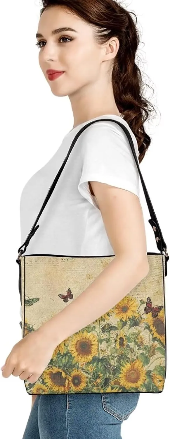 Bucket Bag for Women Fashion Shoulder Bag for Women Tote Purse for Women Leather Handbag for Women