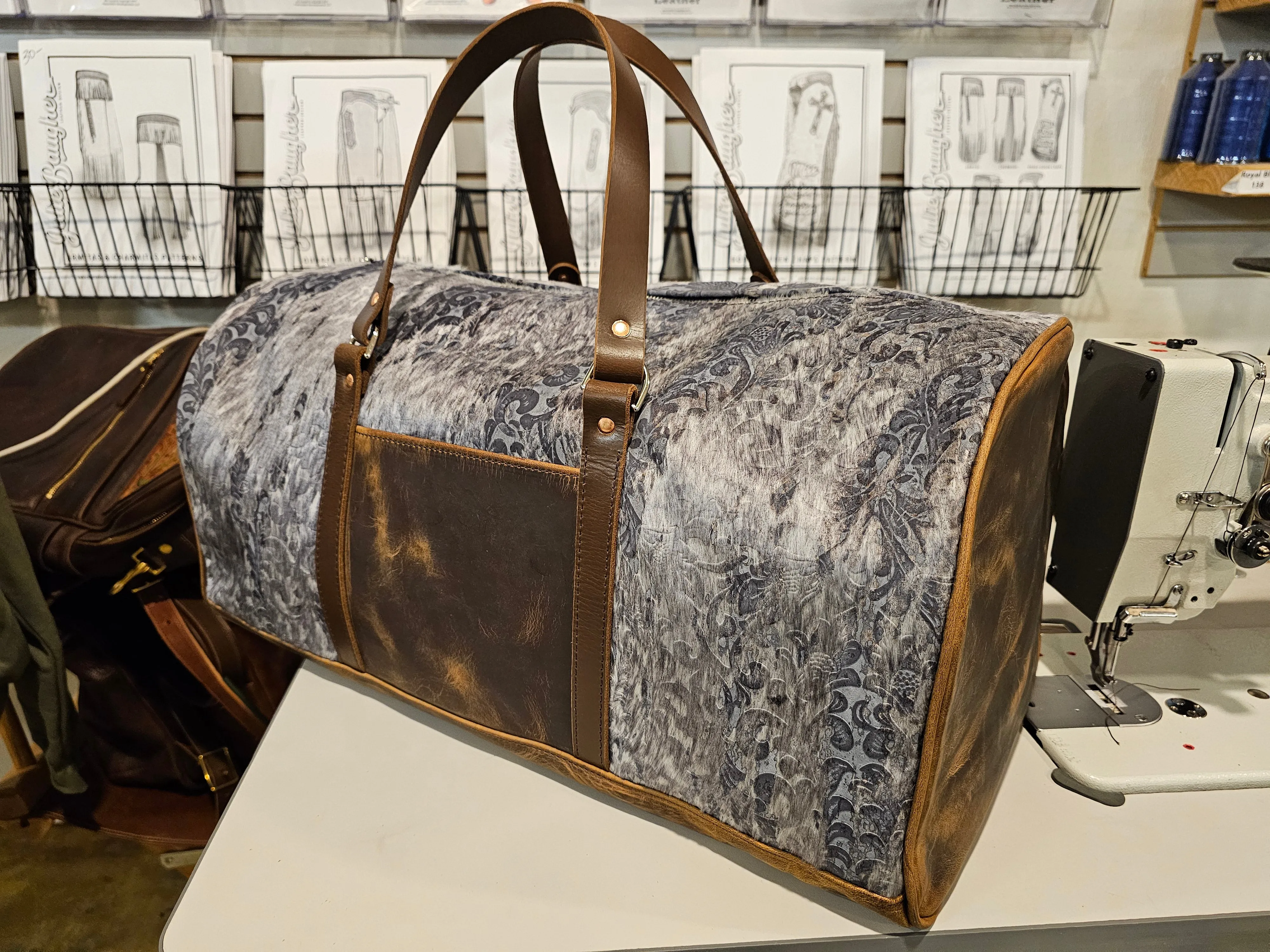 Classic Duffel Bag Flexible Template