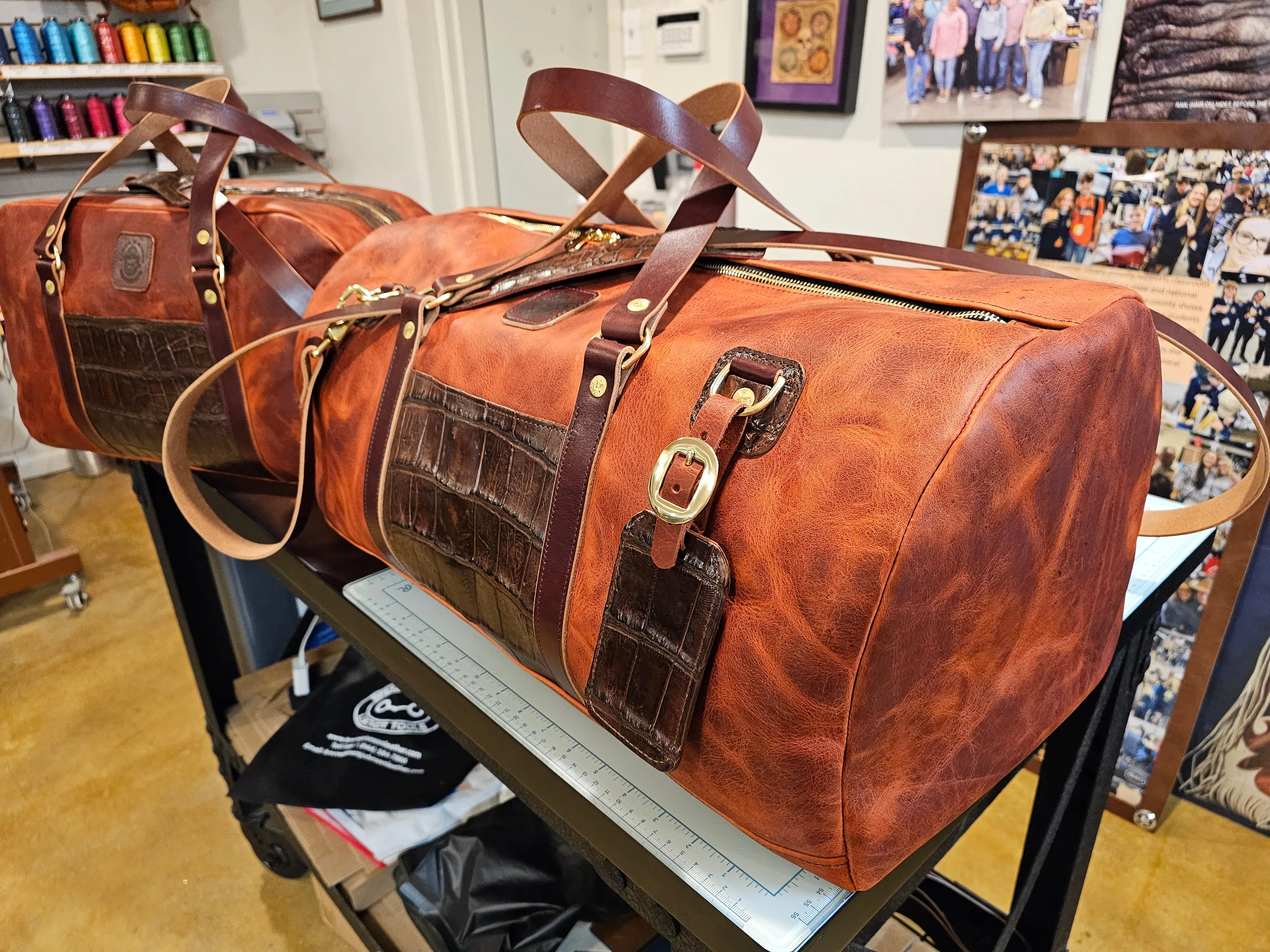 Classic Duffel Bag Flexible Template