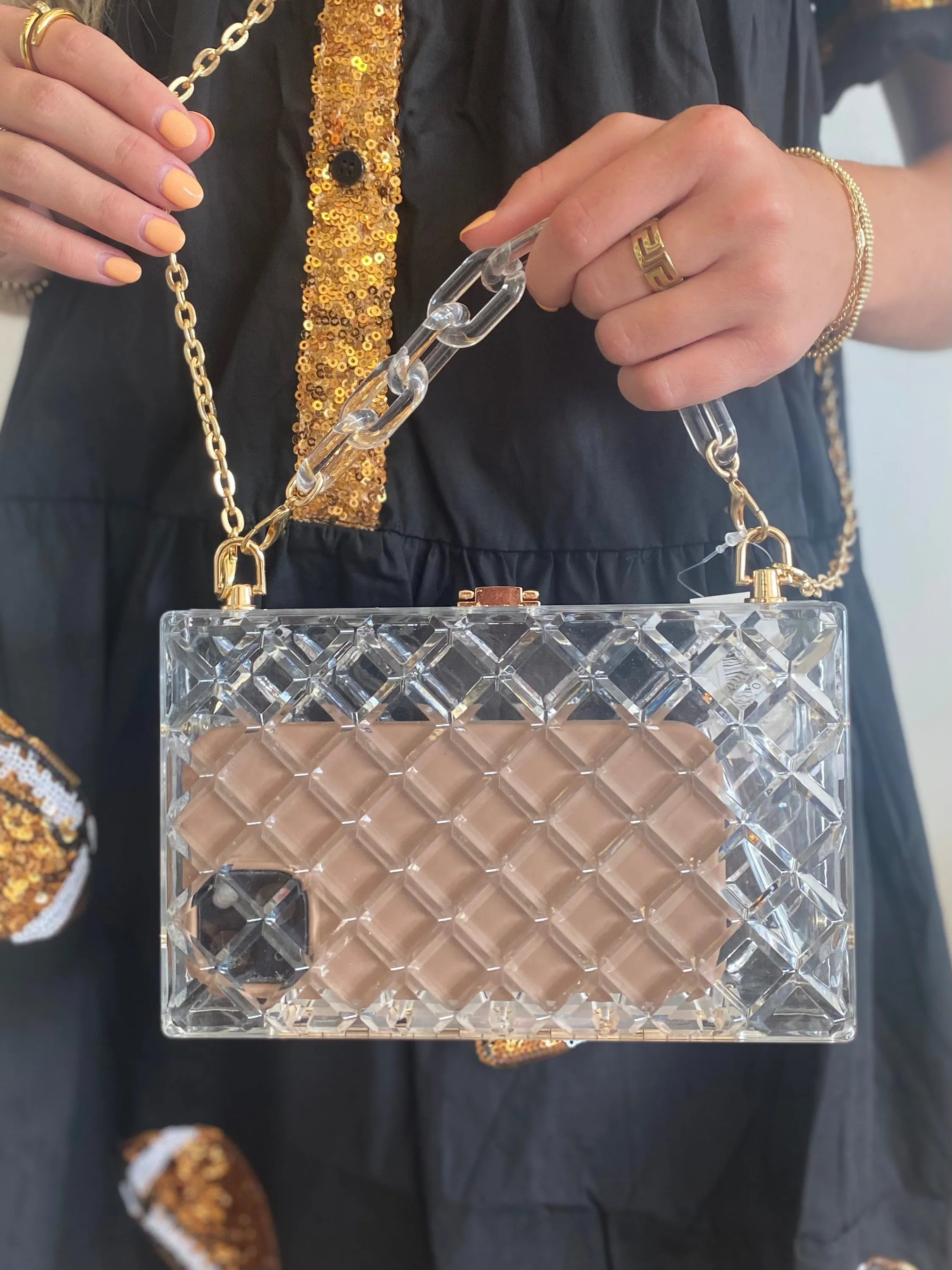 Clear Box Clutch