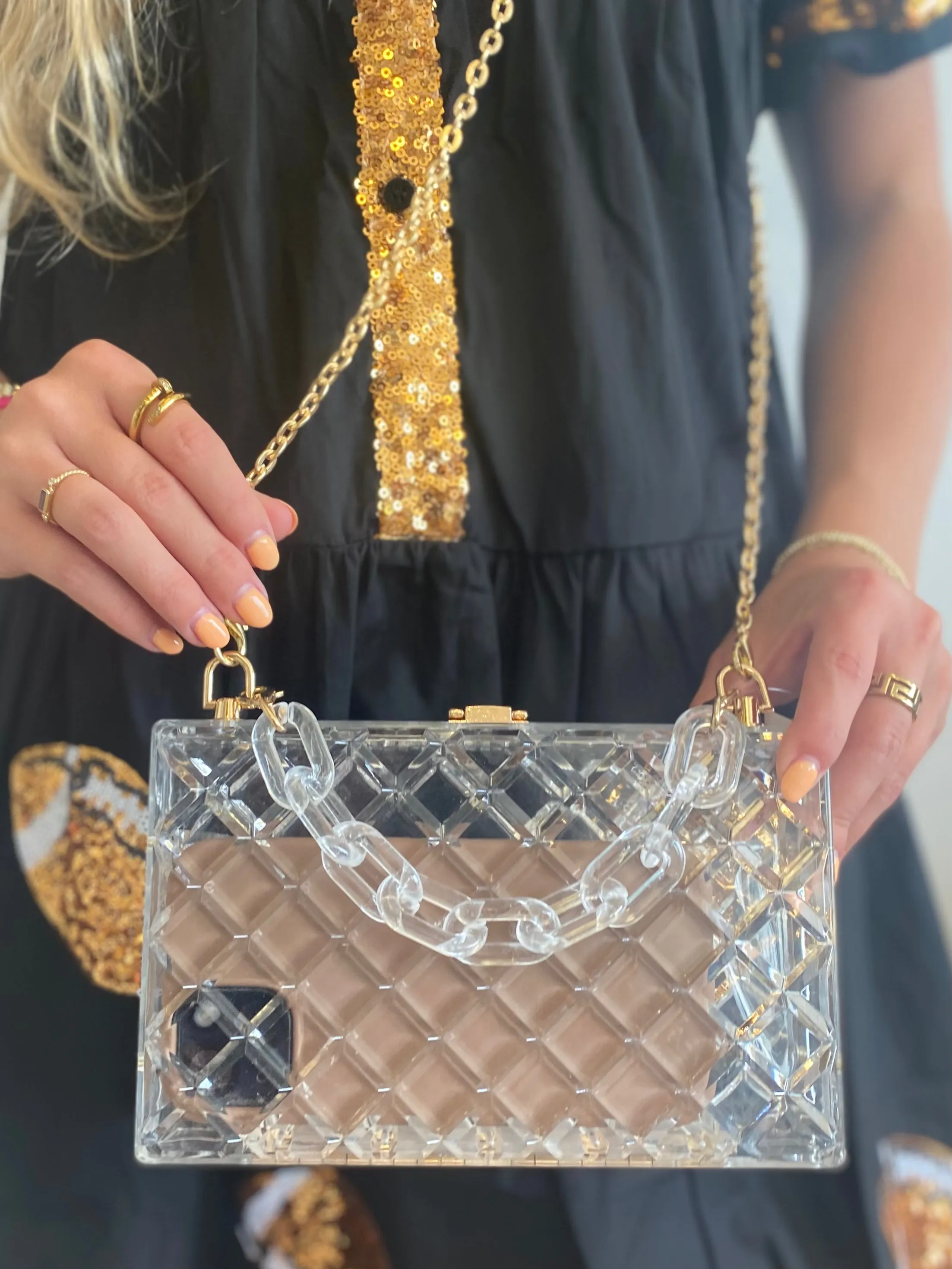 Clear Box Clutch