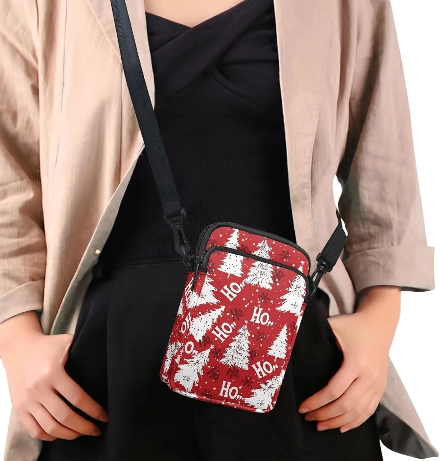 Crossbody Backpack for Women Sling Bag with Adjustable Strap Women Cross Body Chest Bag Mini Purse