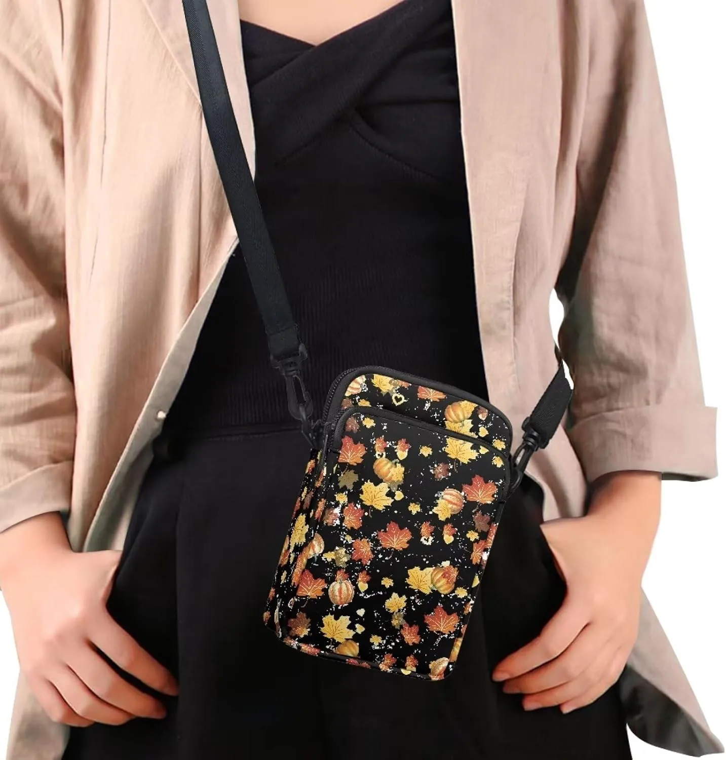 Crossbody Backpack for Women Sling Bag with Adjustable Strap Women Cross Body Chest Bag Mini Purse