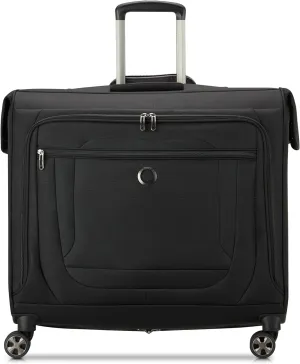 DELSEY PARIS Helium DLX Garment Bag with Spinner Wheels, Black