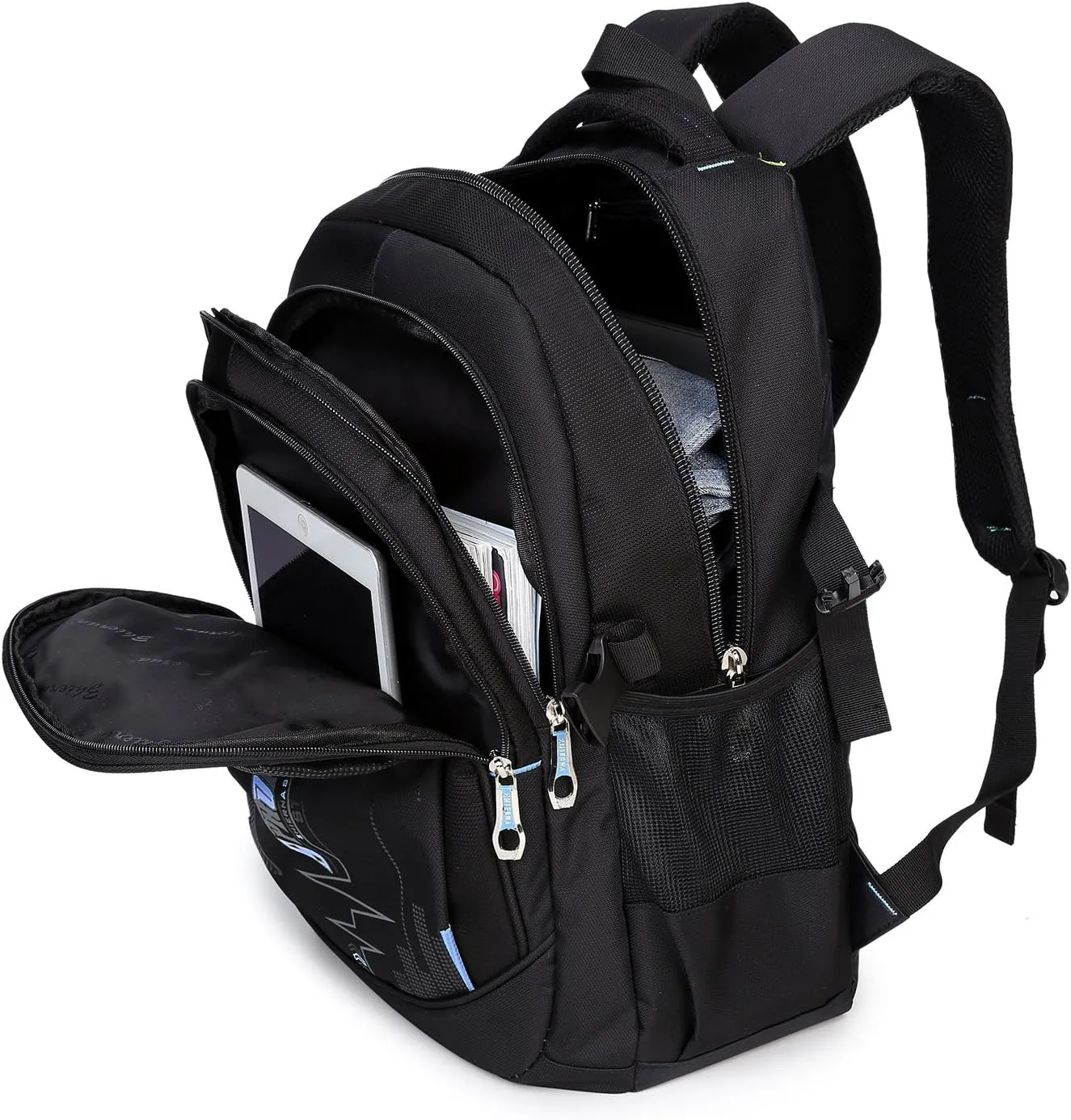 goldwheat School Backpack For Boys, Lightweight Laptop Backpack For College/Business Travel Casual Daypack Bookbag