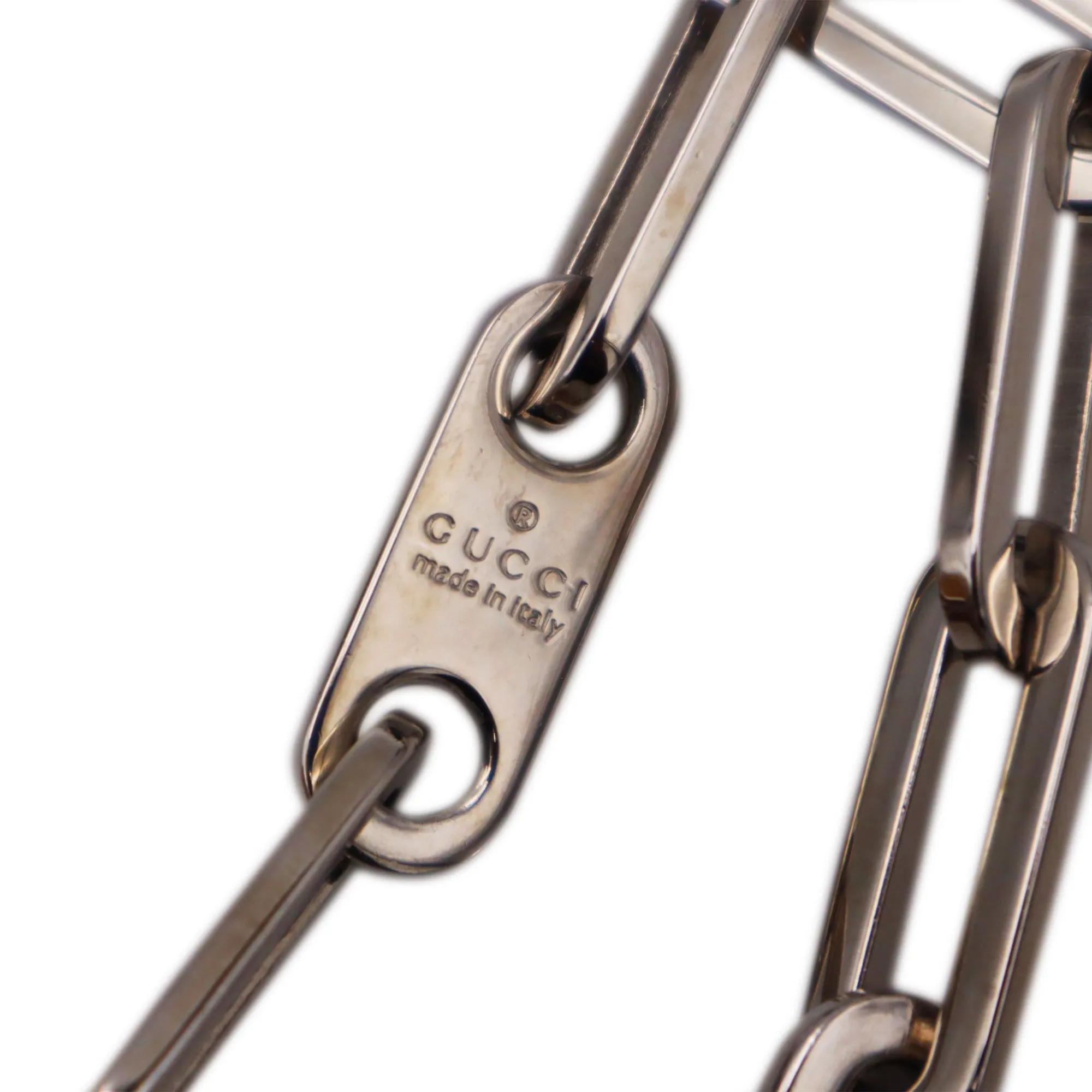 Gucci Leather Chain Shoulder Bag