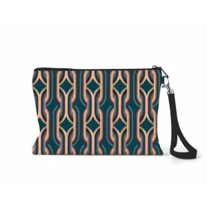 Harmony Zippered Linen Pouch