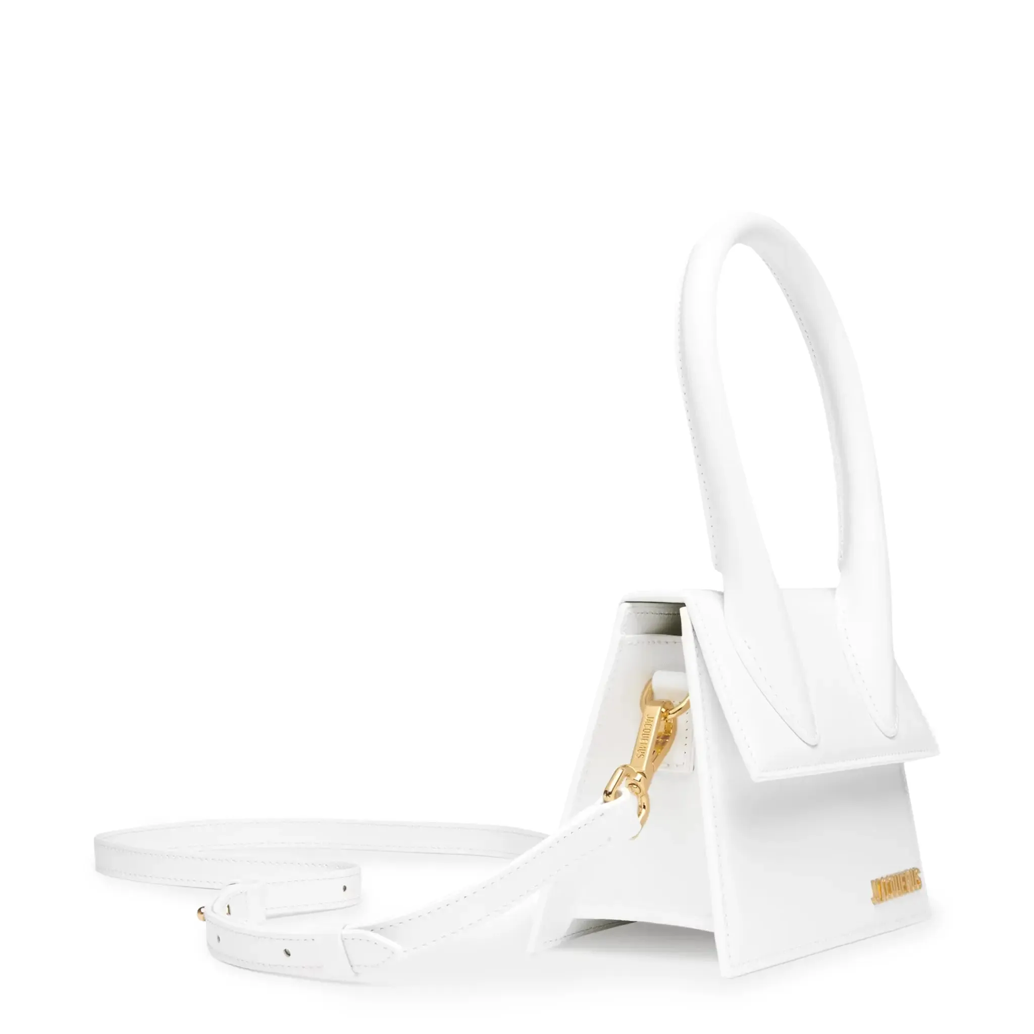 Jacquemus Le Chiquito Moyen White Handbag