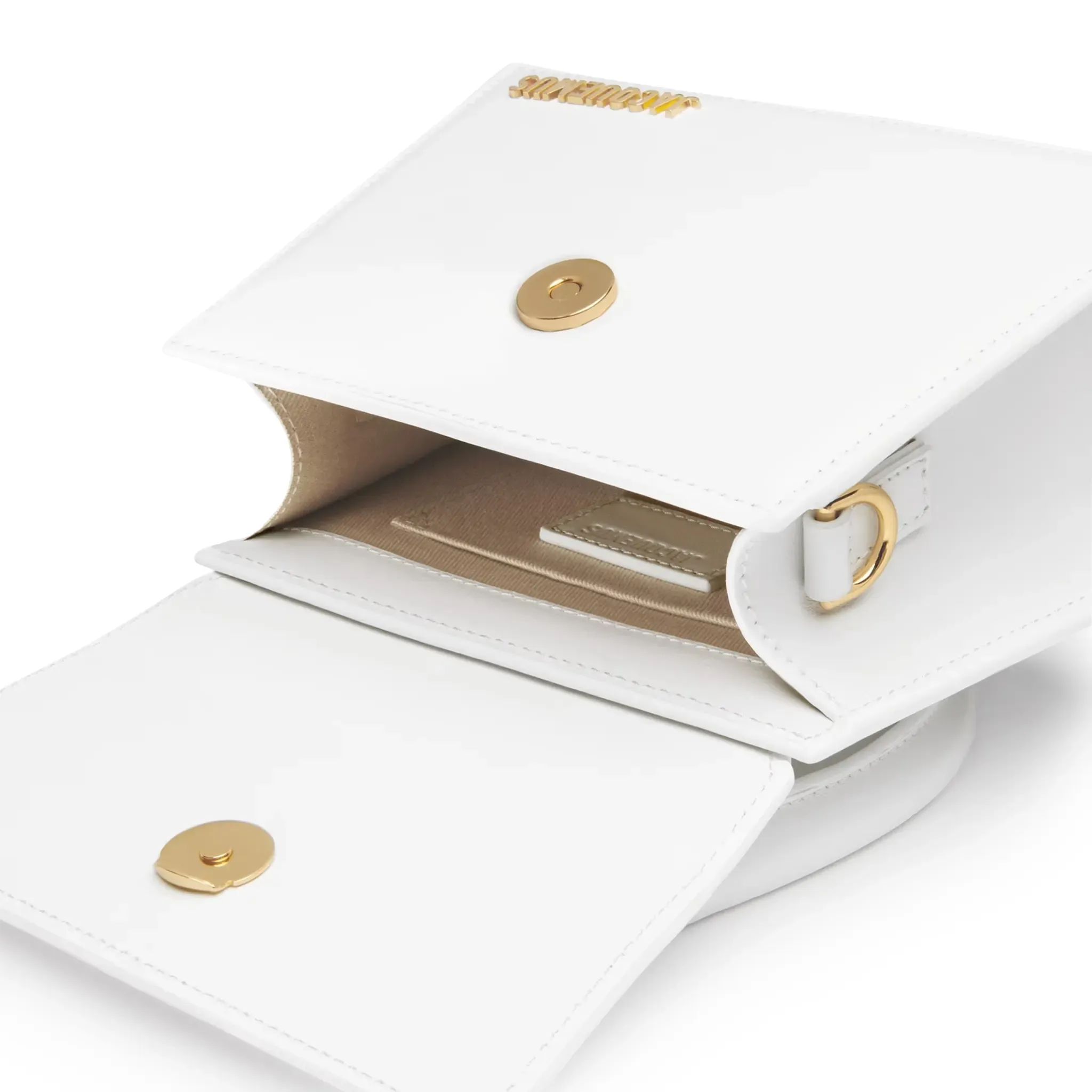 Jacquemus Le Chiquito Moyen White Handbag