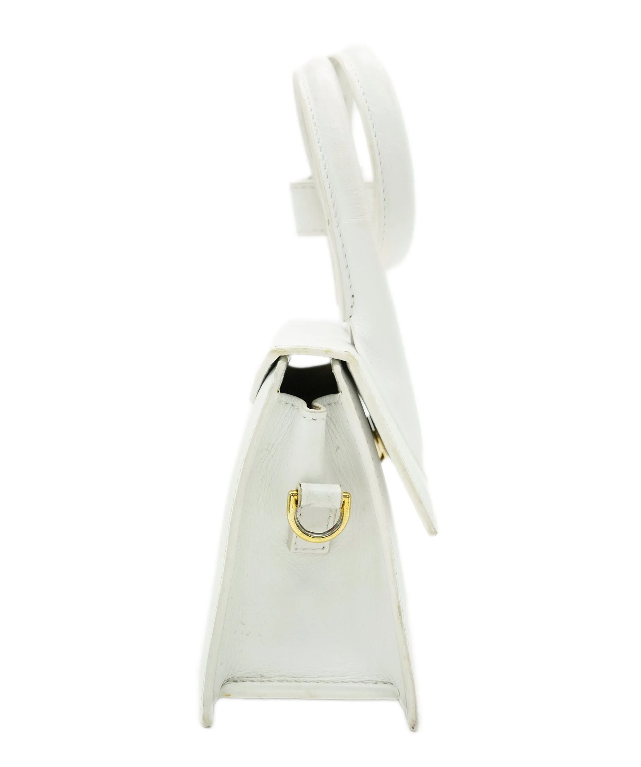Jacquemus white le chiquito bag  - AJC0769