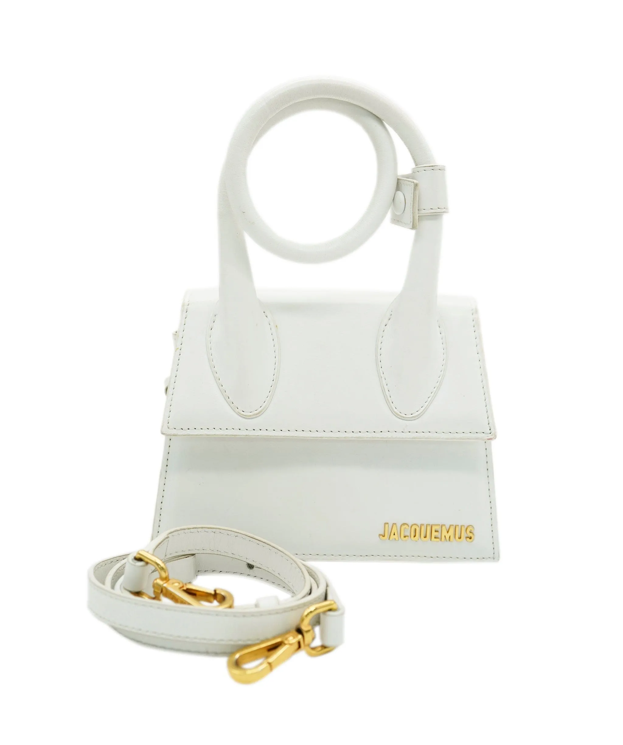 Jacquemus white le chiquito bag  - AJC0769
