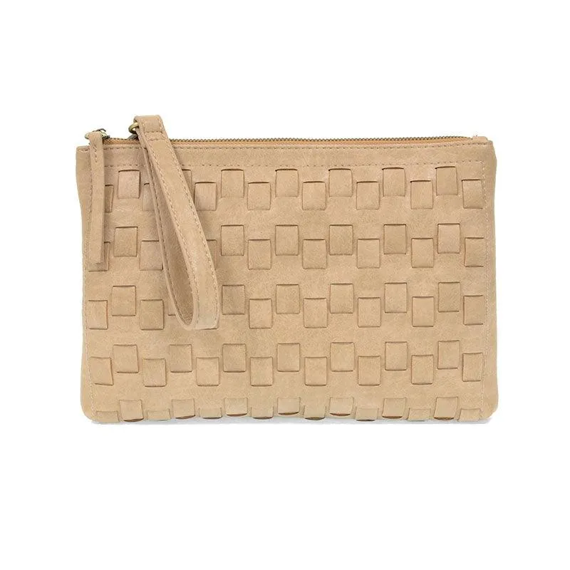 JS Quinn Woven Crossbody Clutch