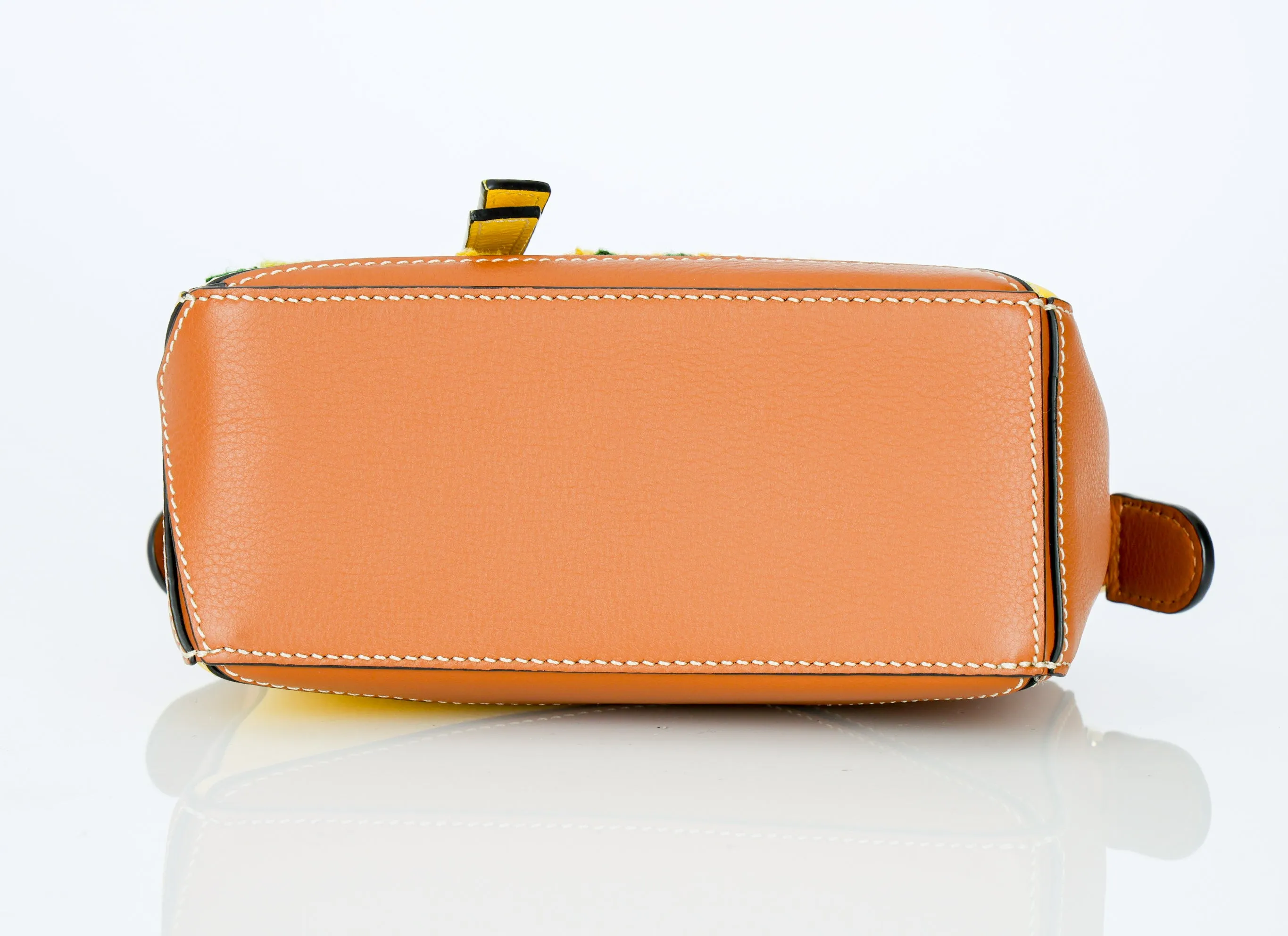 Loewe Embroidered Floral Mini Puzzle Bag