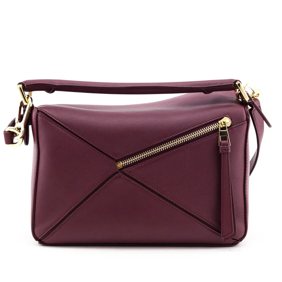Loewe Wild Berry Small Puzzle Bag