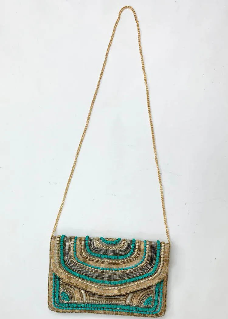 Lombok Beaded Clutch