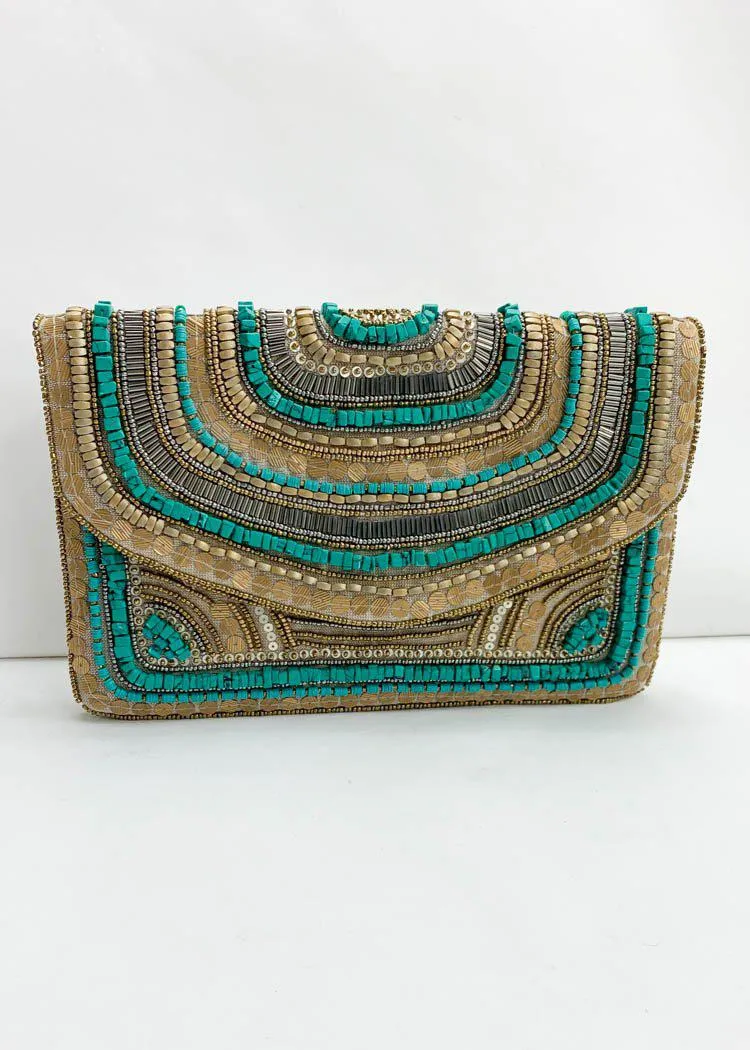 Lombok Beaded Clutch