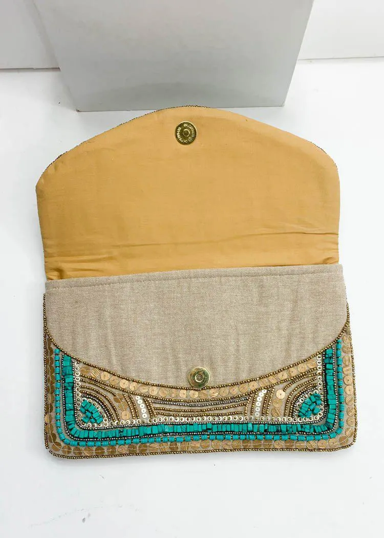 Lombok Beaded Clutch