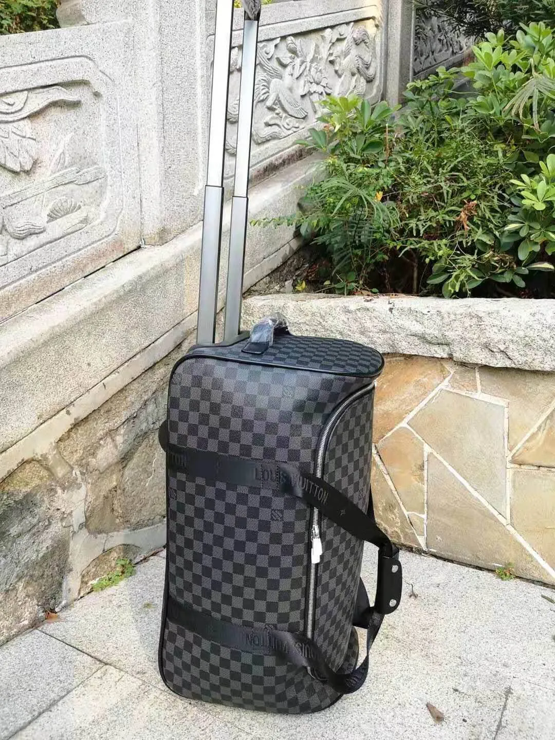 Louis Vuitton Horizon Soft 65  rolling duffle bag
