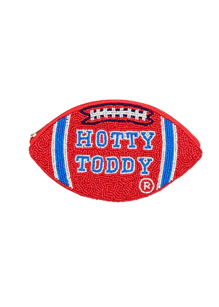 Ole Miss Game Day Beaded Wallet