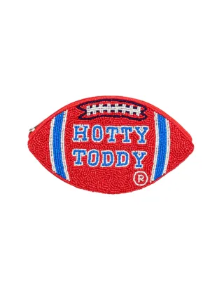 Ole Miss Game Day Beaded Wallet