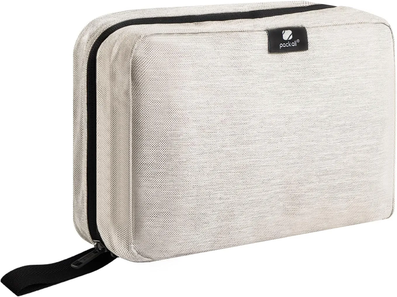 pack all Hanging Travel Toiletry Bag, Water Resistant Travel Bag, Portable Toiletry Shaver, Separation of Wet and Dry, for Women and Men (White)