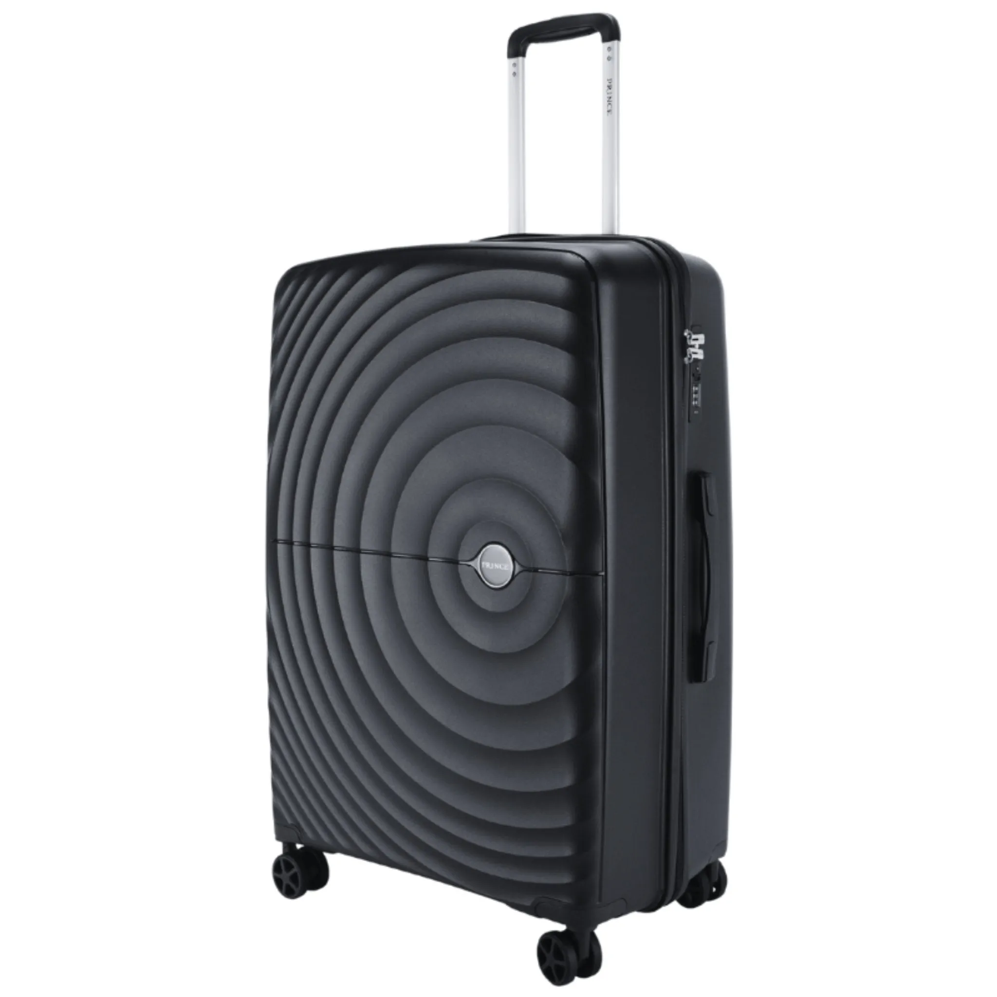 Prince Hardside Suitcase Set of 3-Black PR16709