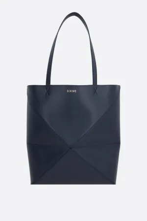 Puzzle Fold medium tote bag in smooth leather