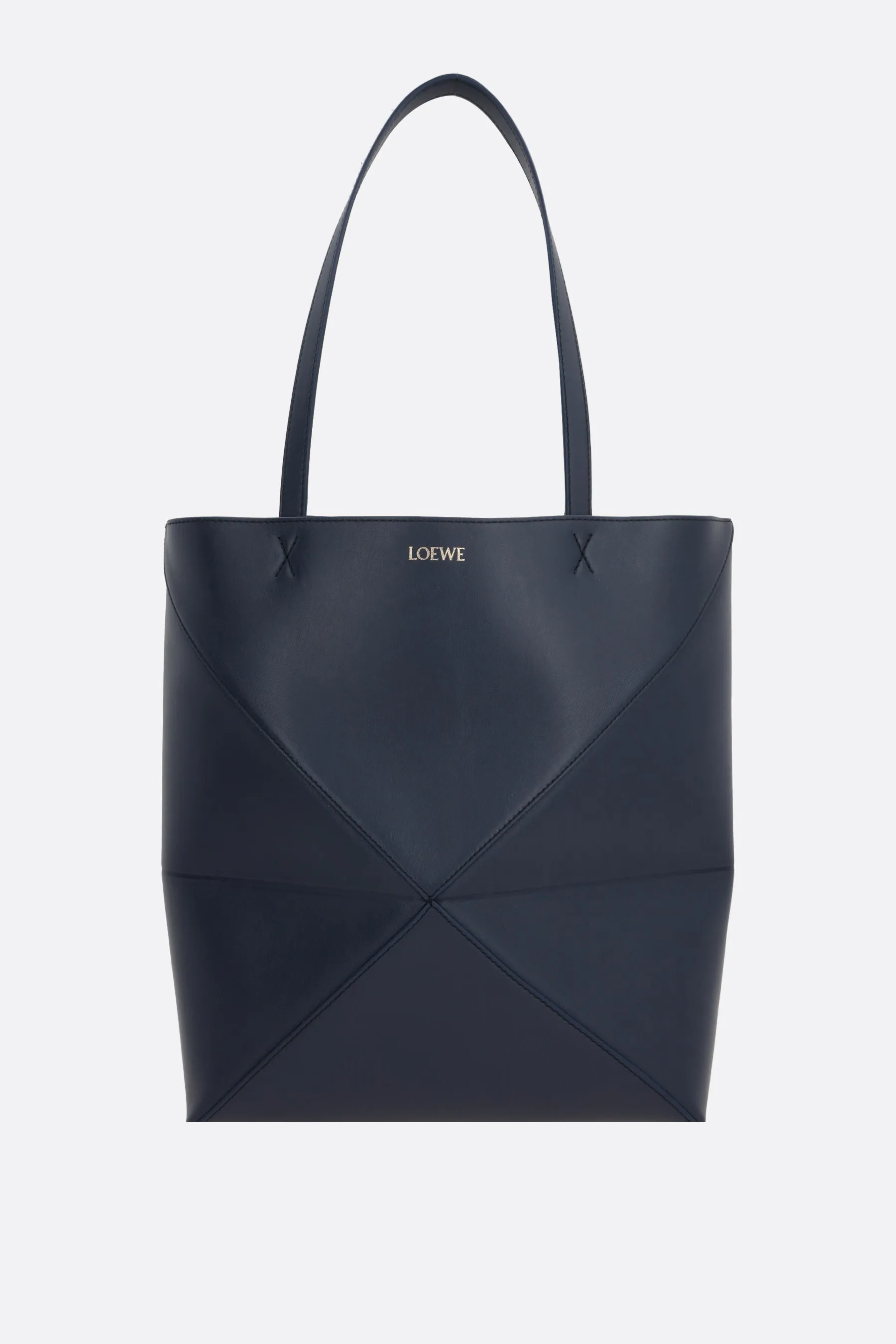 Puzzle Fold medium tote bag in smooth leather