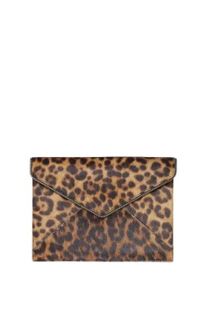 Rebecca Minkoff Leo Clutch- Leopard