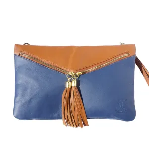 Rufina leather clutch