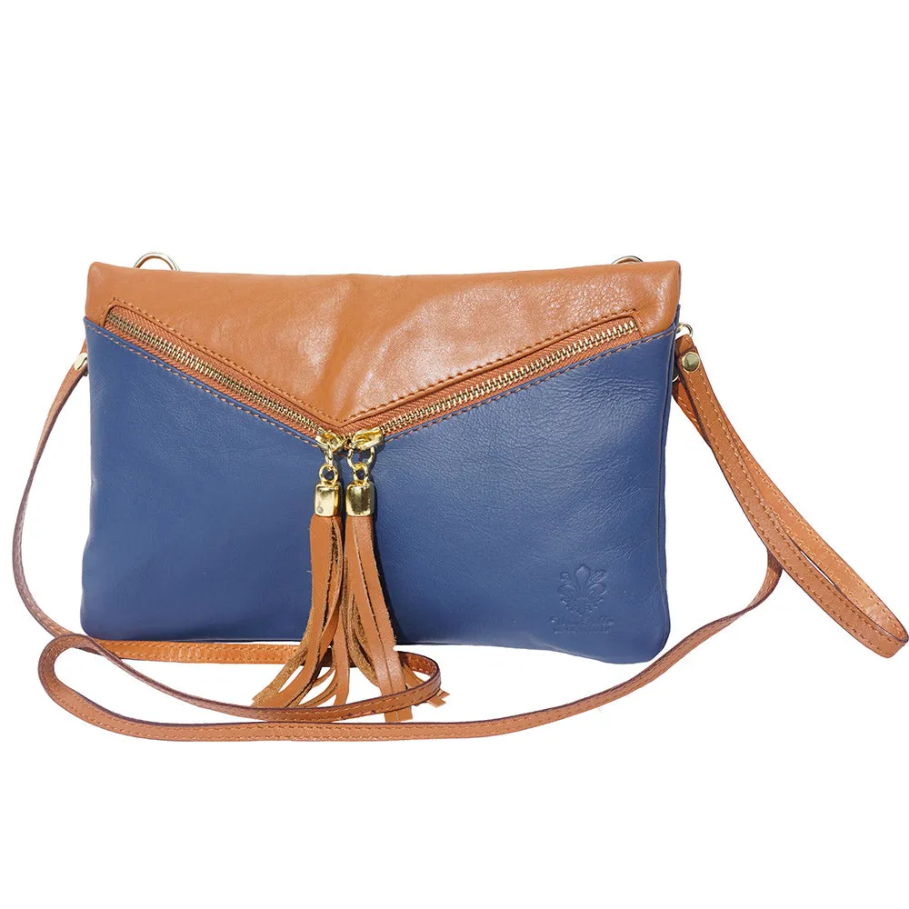 Rufina leather clutch