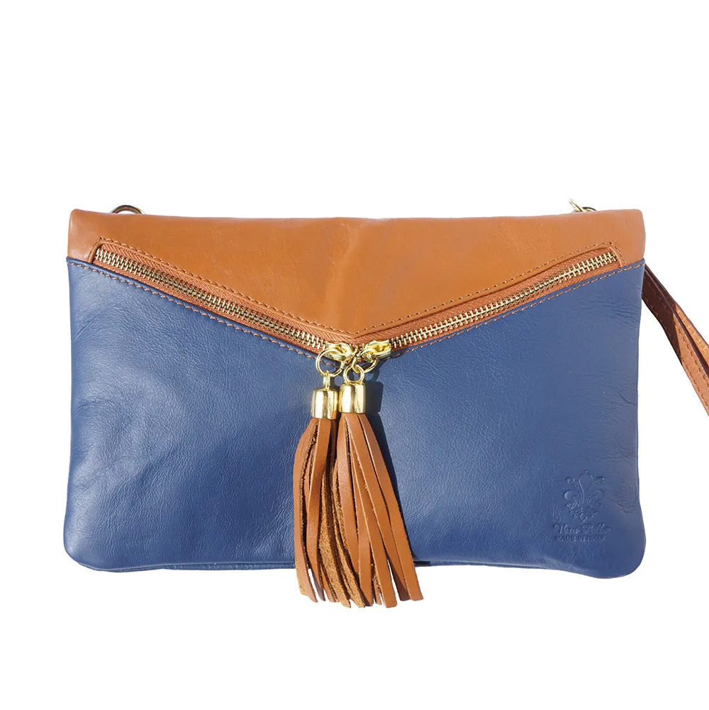 Rufina leather clutch