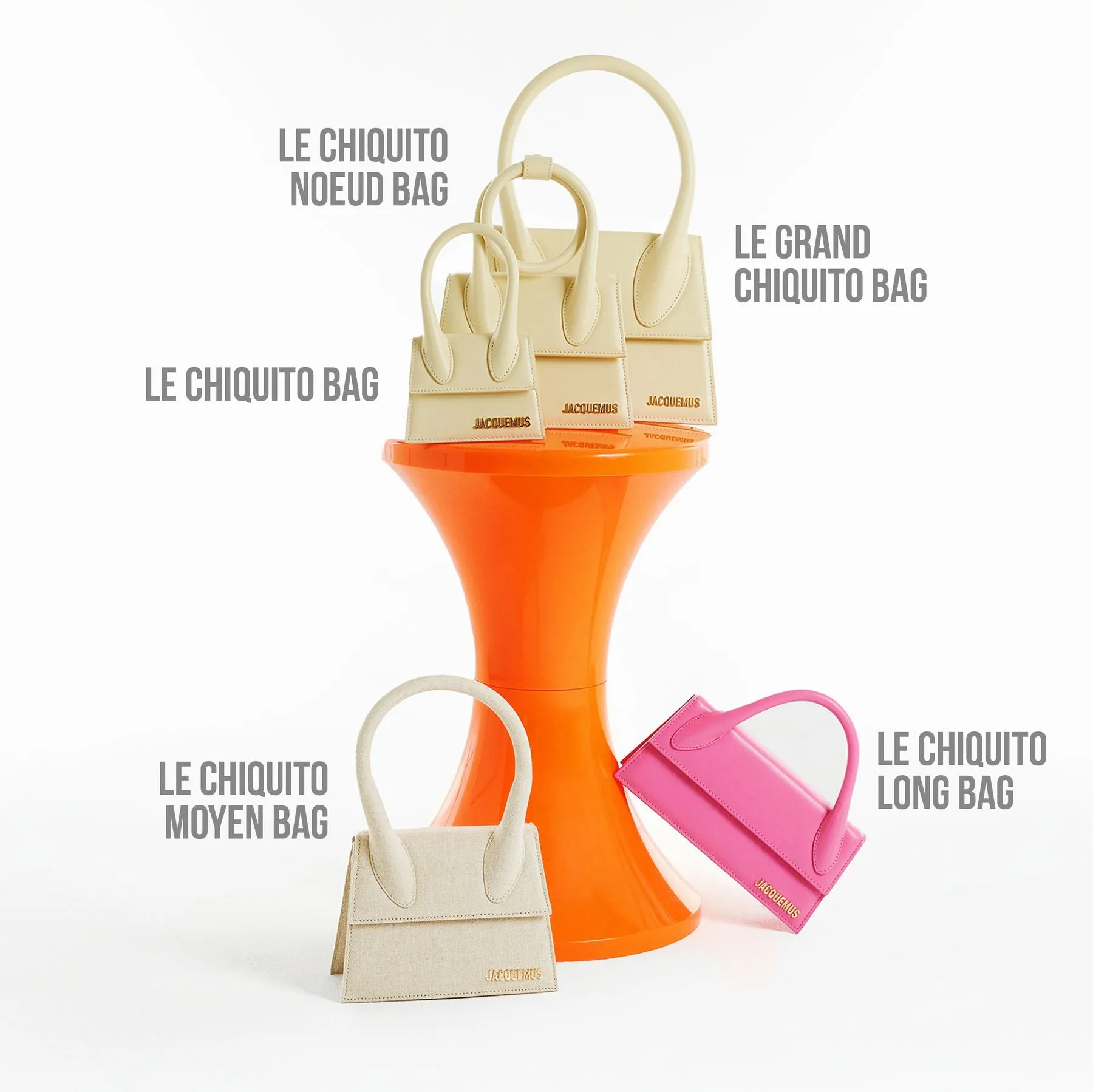 Sac Le Chiquito Moyen - Jacquemus - Cuir - Noir