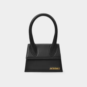 Sac Le Chiquito Moyen - Jacquemus - Cuir - Noir