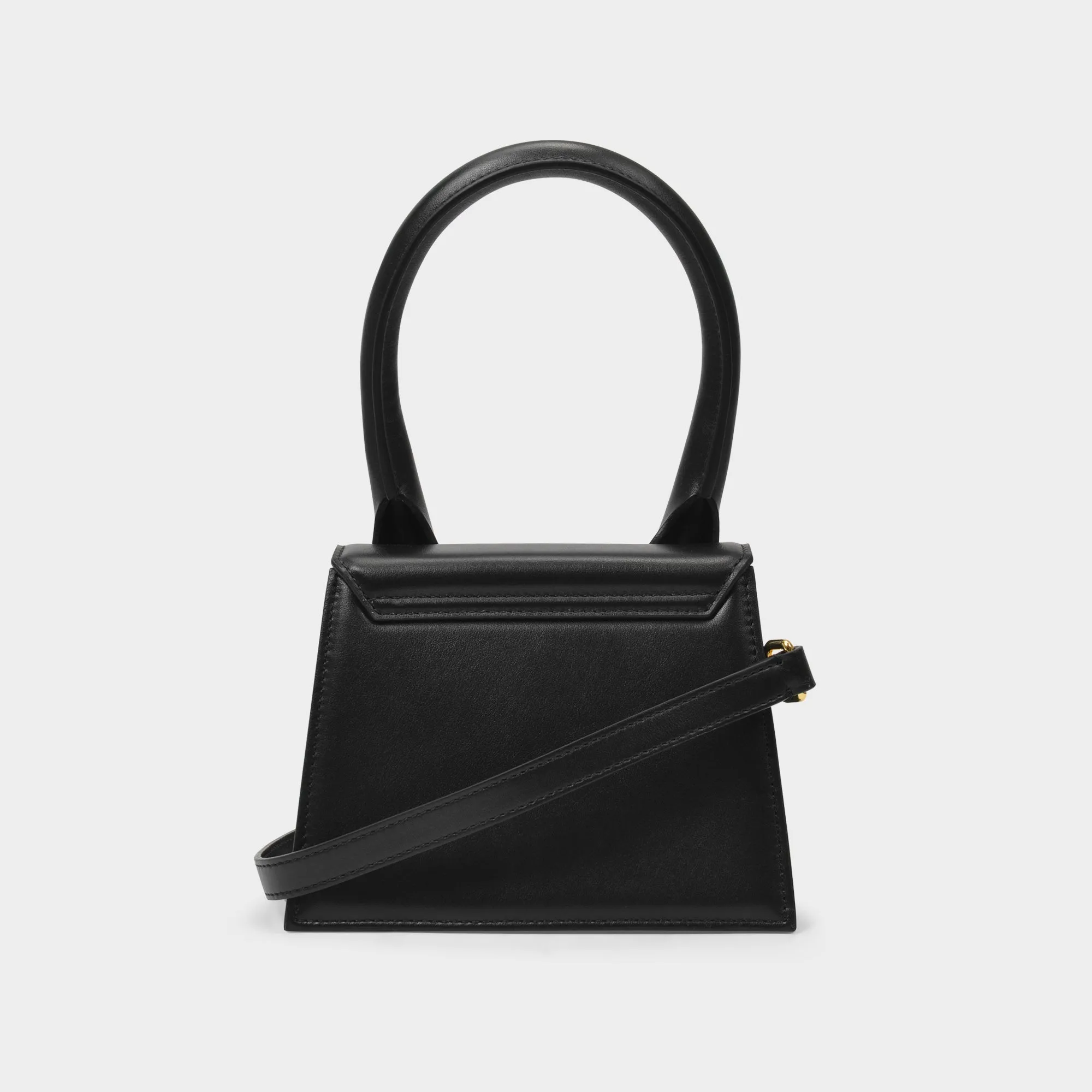 Sac Le Chiquito Moyen - Jacquemus - Cuir - Noir