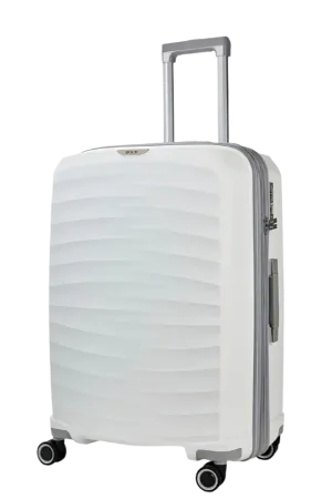 Sunwave Medium Suitcase - White