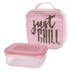 The Bullish Store Women's Just Chill Pink Combo Lunch Set