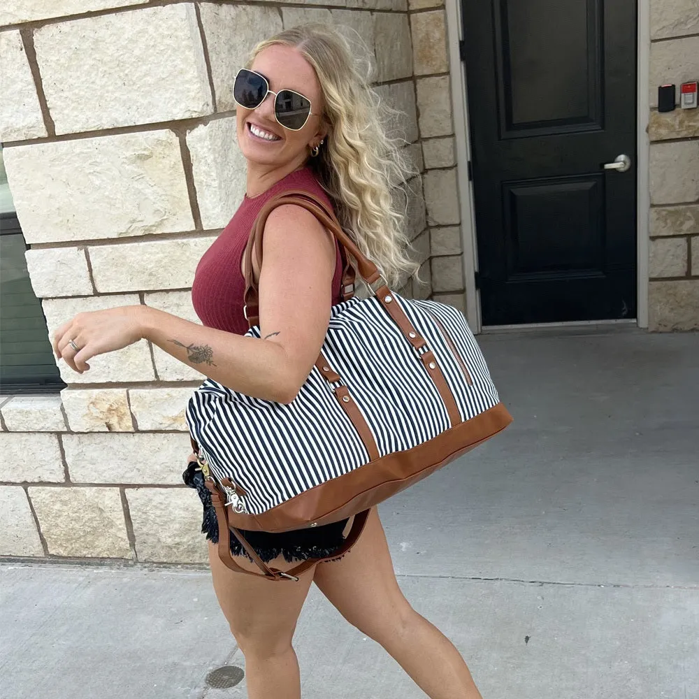Weekend Duffle Bag Canvas Travel Bag